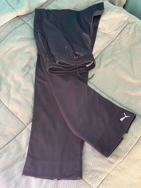 GUC VTG 90’s Puma Dk. Purple Track Pants with Pink Logo Sz Medium